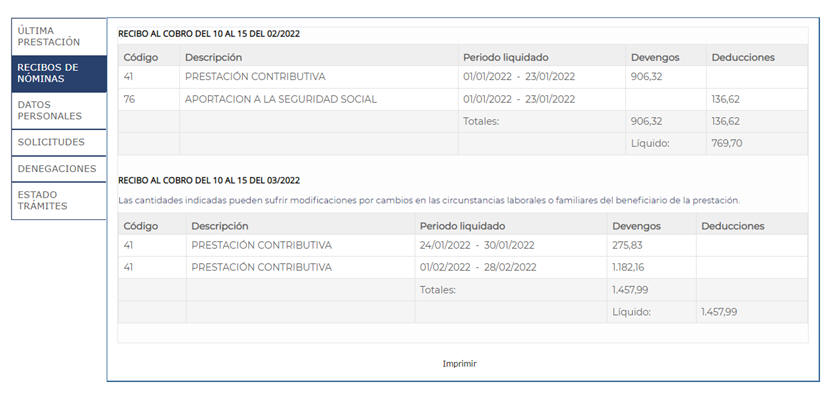 Recibos